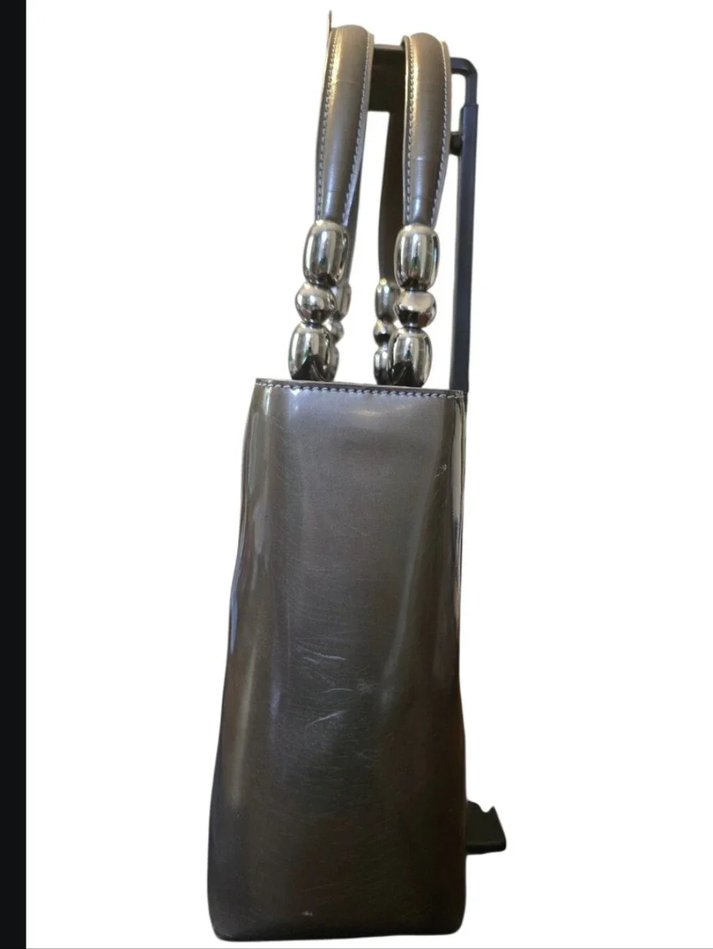 Christian Dior Vintage Patent Leather Malice Hand/Crossbody Bag  w/ Dustbag